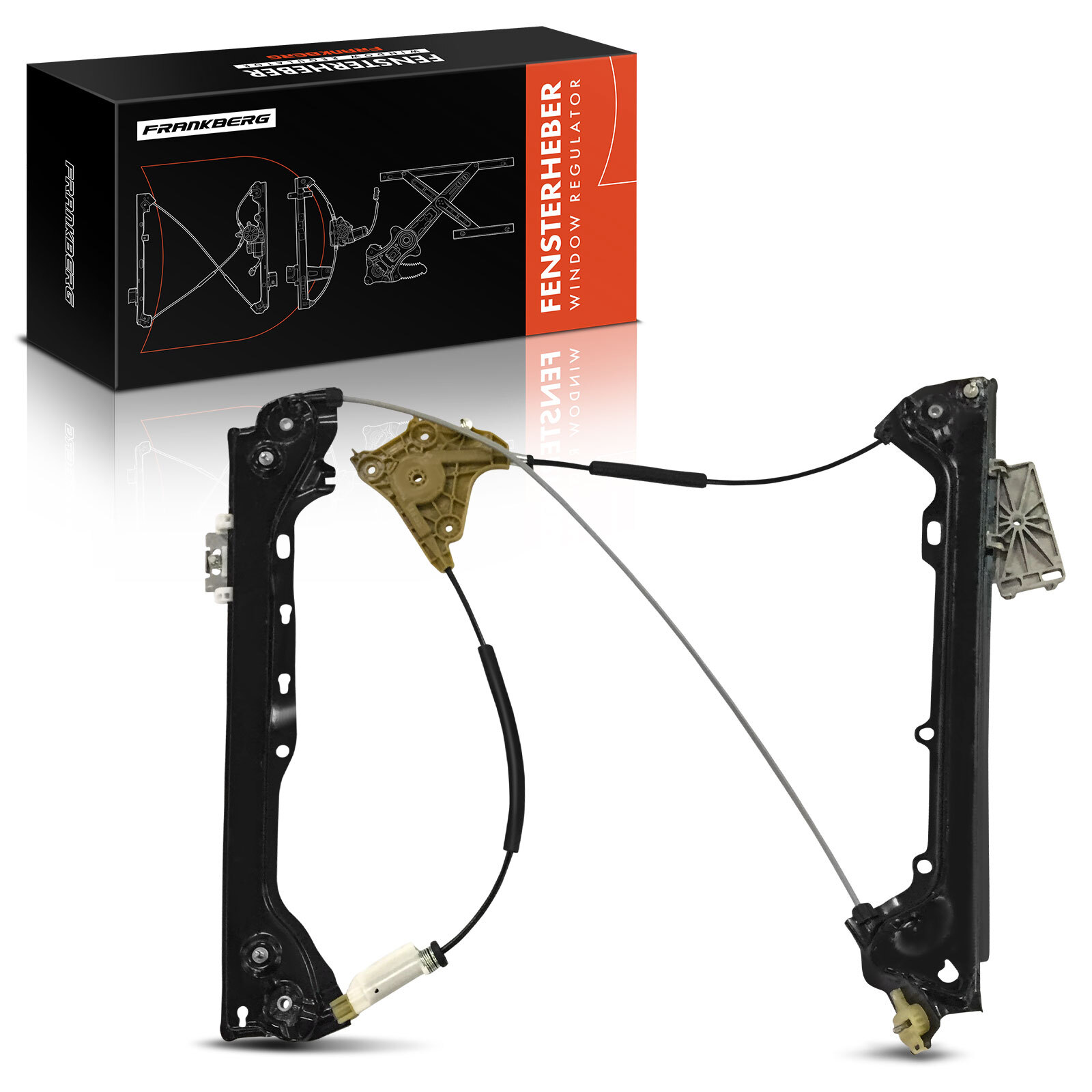 FRANKBERG Power Electric Window Regulator without Motor for BMW M3 Front Right