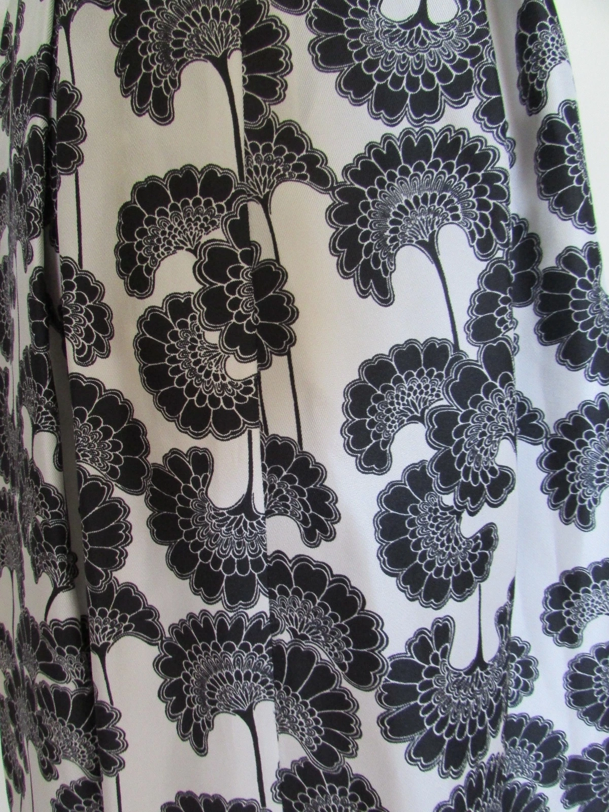 Abito Kate Spade Florence Broadhurst giapponese floreale tubino seta tg 00