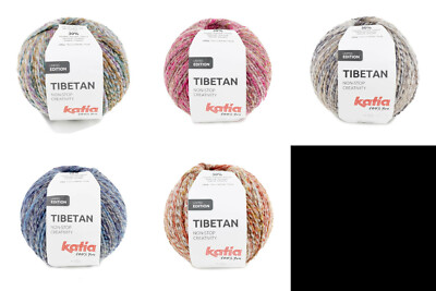 Tibetan - Katia - 500g - Garn - Wolle - Herbst/Winter - 100g/7,90 
