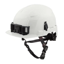 Milwaukee 48-73-1321 White Front Brim Safety Helmet - Type 2, Class E