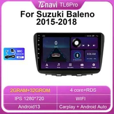 For SUZUKI Baleno 2015-2018 Car Radio Stereo Android Multimedia Video Player GPS