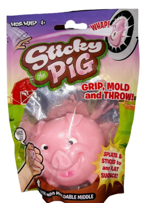 sticky pig toy