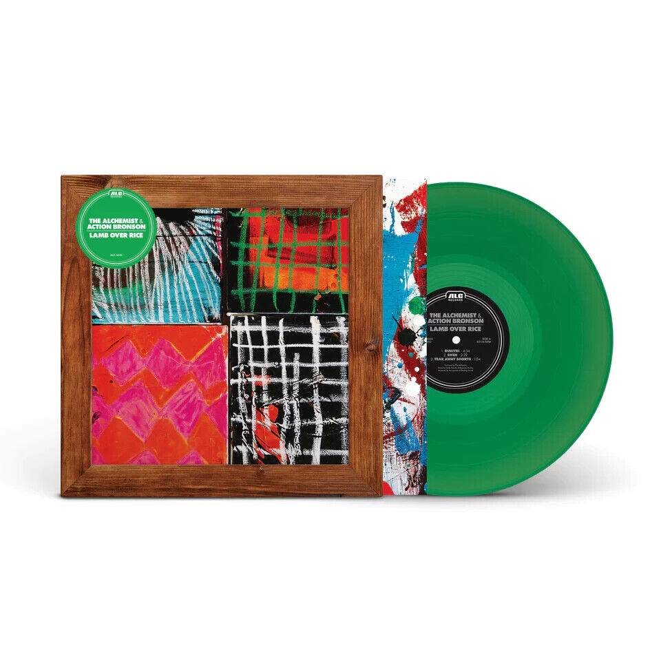 THE ALCHEMIST & ACTION BRONSON - LAMB OVER RICE - LP GREEN THE ALCHEMIST & ACTION BRONSON - LAMB OVER RICE - LP GREEN