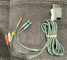 Official Microsoft Xbox 360 Audio Video AV Component HD Cable Cord! ~ Authentic!