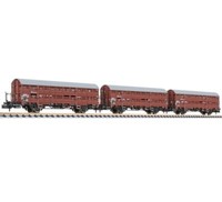 Liliput L260135 N 3-Teiliges Set Verschlagwagen, Db, BremserbüHne