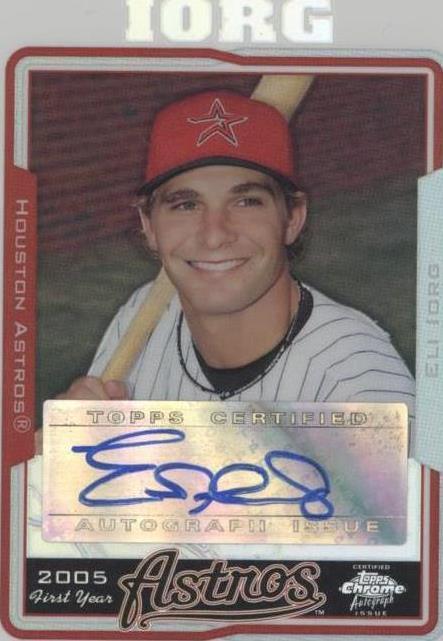 2005 Topps Chrome Update & Highlights - Eli Iorg #UH230 Refractor /500 ...
