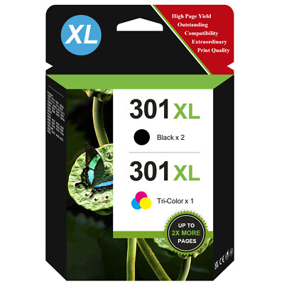Cartucce Stampante 301 XL Per HP DESKJET 1000 1010 1510 - Foto 11
