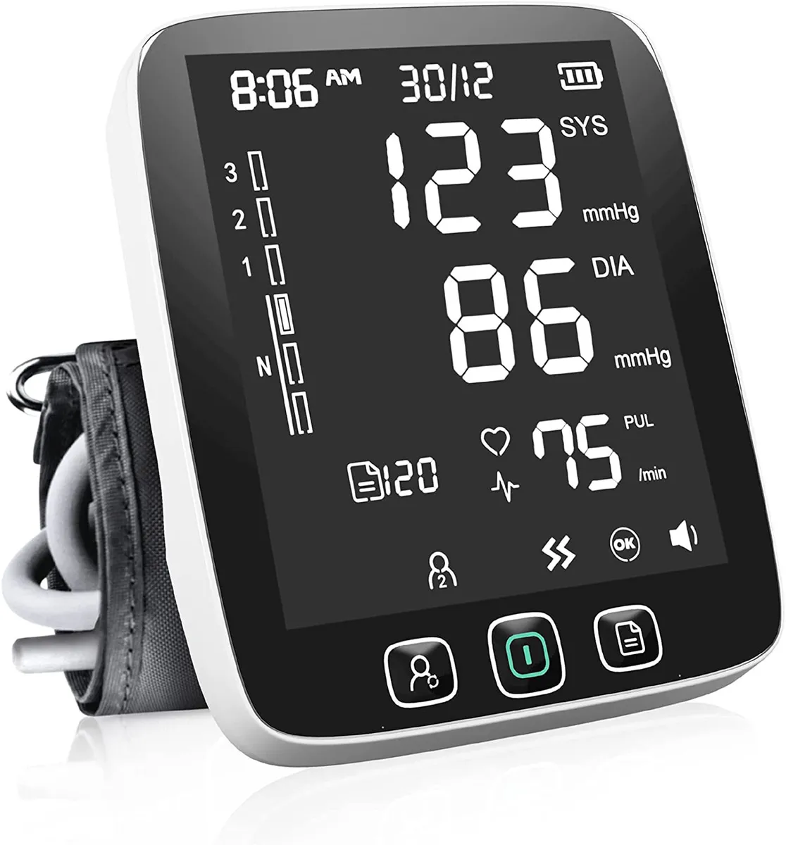 NEW 2022 LAZLE Blood Pressure Monitor Automatic Upper Arm Machine JPD-HA101
