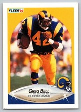 1990 Fleer - #34 Greg Bell