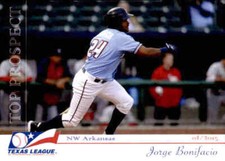 2015 Texas League Top Prospects #5 Jorge Bonifacio Dominican Republic DR Card