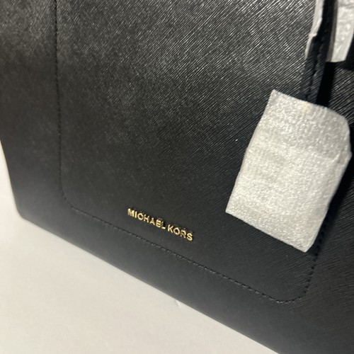 🐼💦 Michael Kors 🐼💦 Walsh Schwarz Leder Beuteltasche Tasche Handtasche 🐼 GB7*2 - Bild 5 von 9