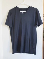 TRUE RELIGION MEN'S SHORT SLEEVE RUBBER METALLIC TEE SHIRT, BLACK, XXL, NWT $89