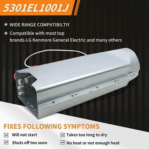 5301EL1001J 5301EL1001A For LG Dryer Heating Element Assembly 5301EL1001H USA - Picture 7 of 13
