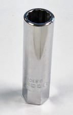 Image of FACOM 15MM DEEP SOCKET 12-POINT WITH 19MM HEXAGONAL DRIVE
