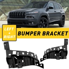 Bumper Brackets For 2014 - 2018 Jeep Cherokee Side Cover Reinforcement Set of 2