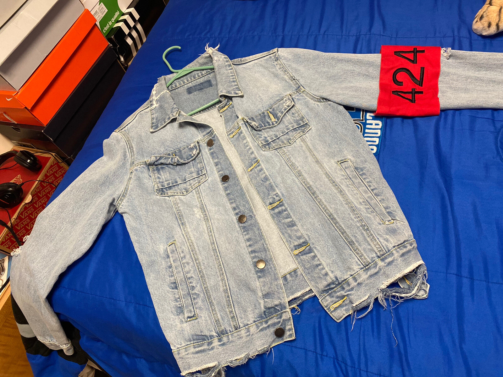 denim jacket - image 1