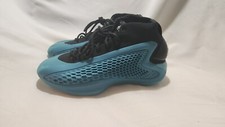 Adidas AE 1 J GS Size 4.5 New Wave Blue Anthony Edwards Basketball Shoes IF1884
