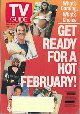 1989 TV Guide - Columbo - Peter Falk - Murphy Brown - Lonesome Dove - Sex Tapes