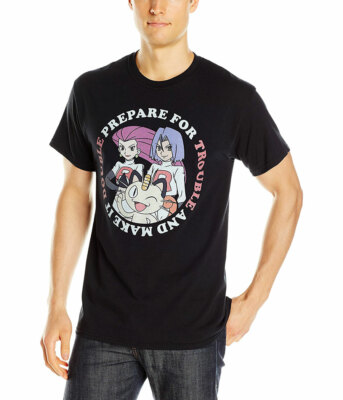 #ad Pokemon Team Rocket Prepare For Trouble T Shirt $17.99