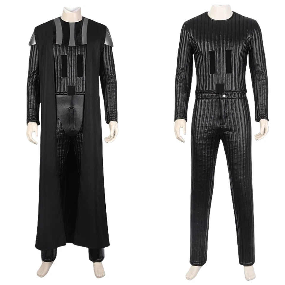 Star Wars Darth Vader Cosplay Costume Outfit Accessories Mens Halloween Full Set - Image 3 of 4