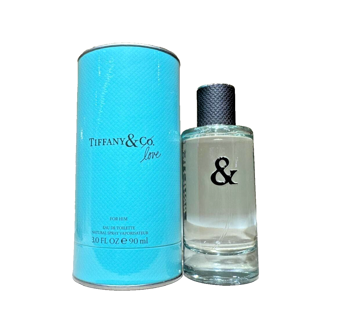 Tiffany & Co Love for Him Eau de Toilette 3 oz 90 ml Men's Spray