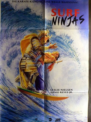 Surf Ninjas - Ernie Reyes Jr. - Rob Schneider - Filmposter A1 84x60cm gefaltet