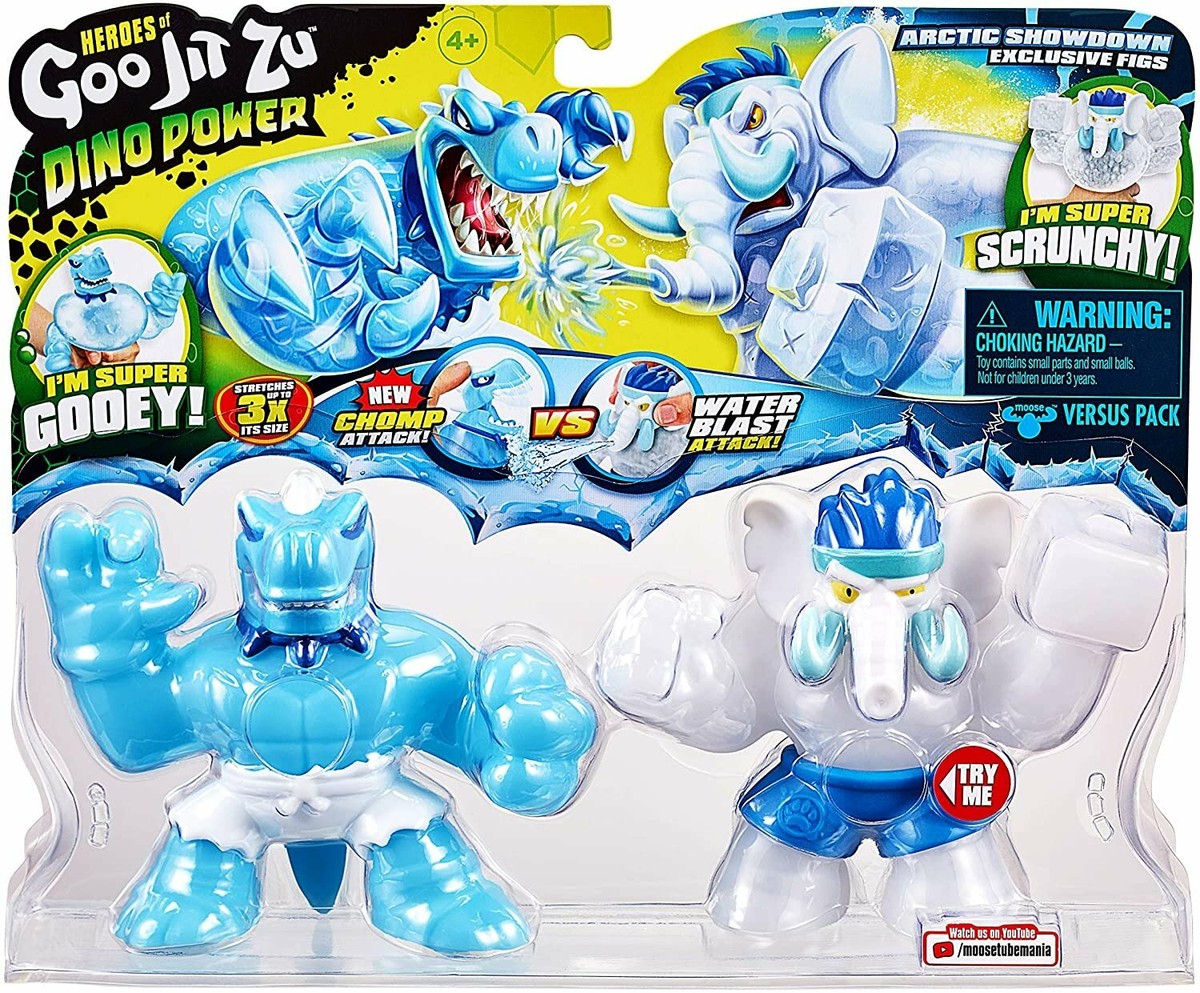 Heroes of Goo Jit Zu Versus Figure 2-Pack Choose TYRO GIGATUSK | eBay