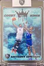Anthony Edwards 2026 Court Kings, Serial 2/5, Black Label Card #2