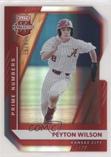 2021 Panini Elite Extra Edition Prime Numbers A Die-Cut 55/80 Peyton Wilson 0hu7