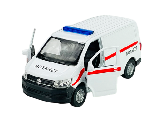 Miniature Métal Volkswagen Transporter T6 Van 1/43 - Welly Nex Models, Grise