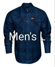 Dixxon Flannel Co. "Never Ending Navy" Men's Size L LIMITED EDITION RARE