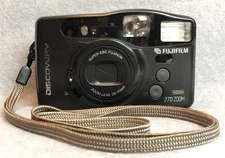 Fujifilm Discovery 270 Zoom Point & Shoot 35mm Film Camera Date AF -Tested