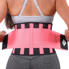 Back Brace for Lower Back Pain Women - Ultra Thin, Adjustable, Flexible, Supp...