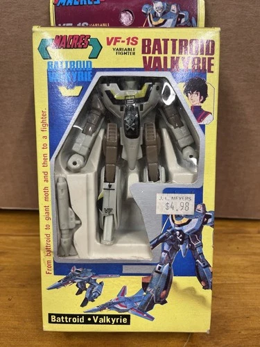 Vintage MACRES VF-1S Valkyrie Battroid Macross Robotech Transforming Figure