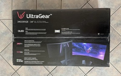 LG - UltraGear 34'' OLED Curved WQHD 240Hz 0.03ms FreeSync and NVIDIA G-SYNC C...