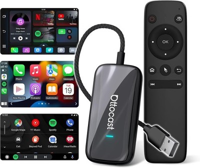 OTTOCAST Play2Video Ultra mit Fernbedienung ++  2026 Wireless CarPlay & Android