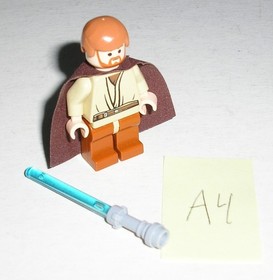 Lego Star Wars OBI-WAN KENOBI (Dark Orange Legs) Minifigure 7255 (Minty) *A4*