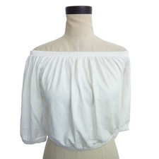 Banana Republic Off Shoulder Top White XS NWT