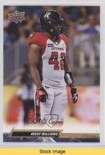 2023 Upper Deck CFL Gold Avery Williams #61 READ 0vg5