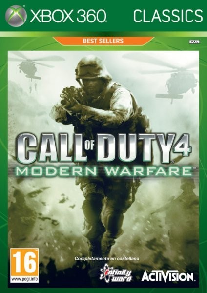 Call Of Duty 4 Modern Warfare (Classics) Juego para Microsoft XBOX 360 [PAL ES]