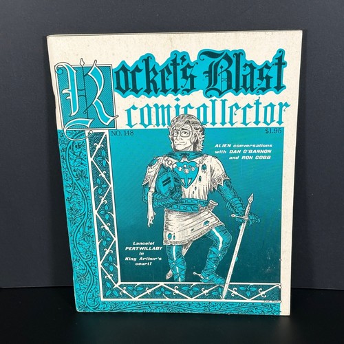 Vintage April 1979 ROCKETs BLAST COMICOLLECTOR Issue 148 Comic Fanzine Alien