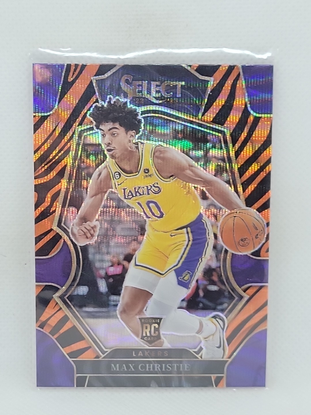 Max Christie 2022/23 Select Tiger Stripes Premier Level Prizm #181 NrMt