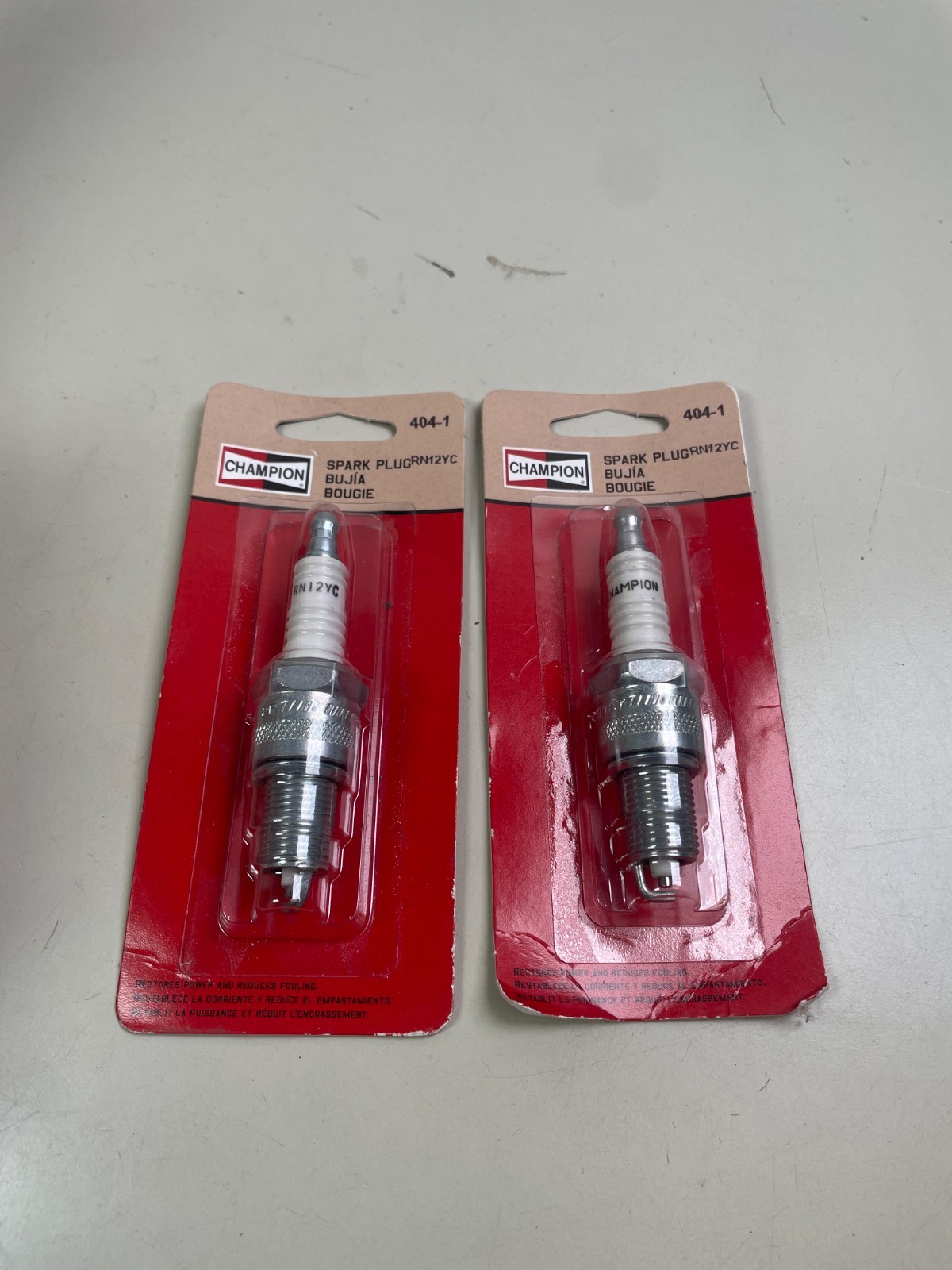 Champion Spark Plug RN12YC 404-1 2 Pack