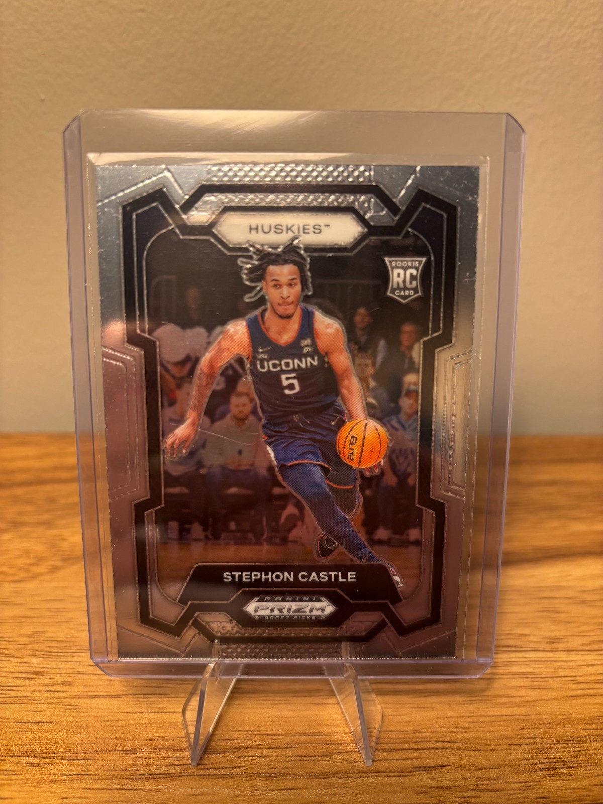 Stephon Castle 2024 Panini Prizm Draft Picks Prizms Silver #17 RC