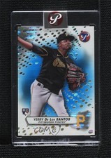 2023 Topps Pristine Blue Pulsar Refractor 40/75 Yerry De Los Santos #224 0w27