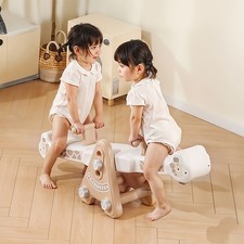 Childrens Teeter Totter Classic See Saw for Indoor Outdoor Garden Playground Use