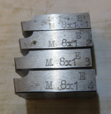 GEOMETRIC CHASER STYLE 9/16 D  M 8 X 1.0 Thread METRIC Used Vargus