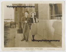 G2025 Foto 1936 Hollywood - Star Charlie Chaplin in Modern Times USA Film