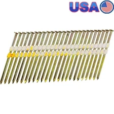 Plastic Collated Framing Nails 500 Count Wood Lathing Sheathing Fastening New