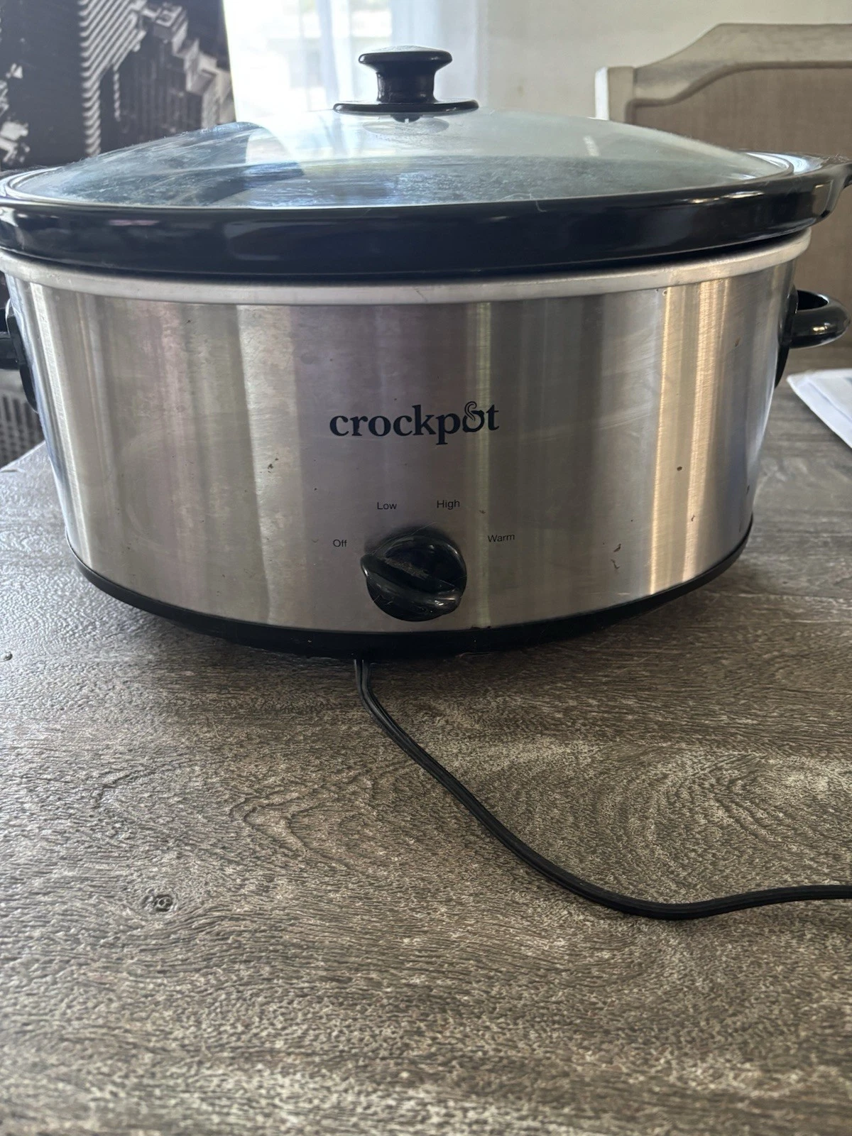The All-RounderCrock-Pot 7-Quart Manual Slow Cooker Brushed Stainless Steel